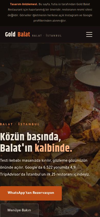 Nummer 24 van Istanbul, in drie talen · Op mobiel
